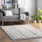 Nuloom Selah Geometric Shag Area Rug 2ft x 3ft KKEL05B-203 - alternate 1